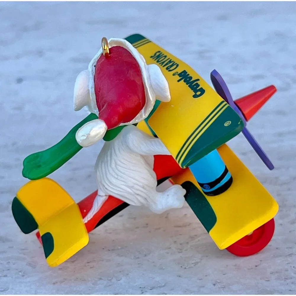 Hallmark Keepsake Collector’s Ornament 1996 Bright Flying Colors Crayola Mouse